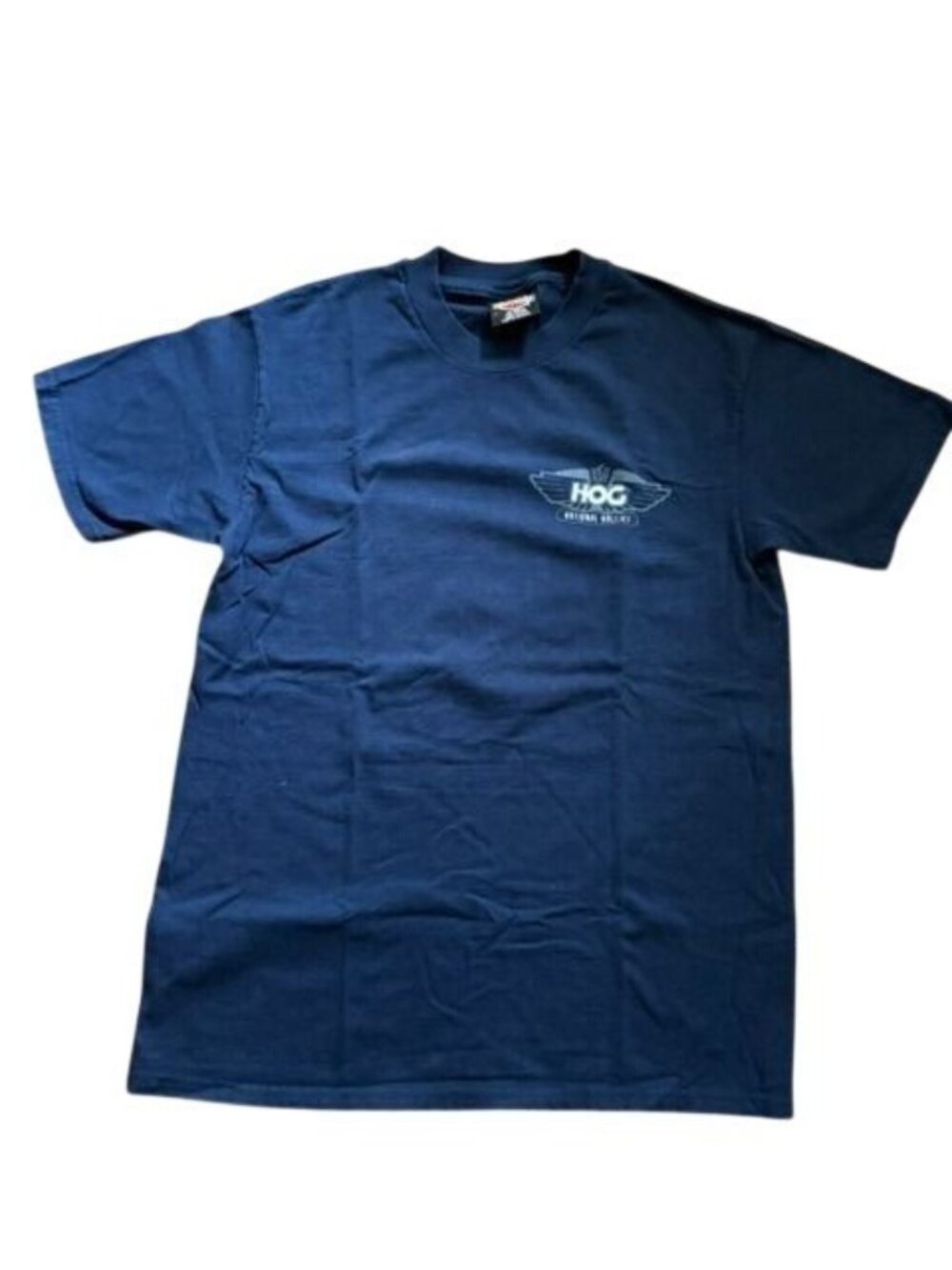 Harley-Davidson H.O.G. 1997 Posse Ride Navy Blue T-Shirt Coast To Coast Graphic - Picture 5 of 5